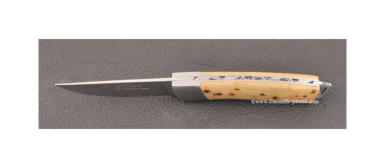 Le Thiers® Nature knife juniper wood handle