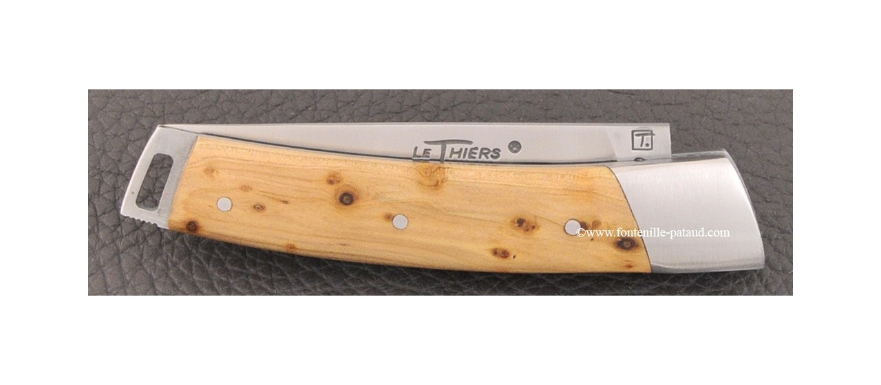 Le Thiers® Nature knife juniper wood handle