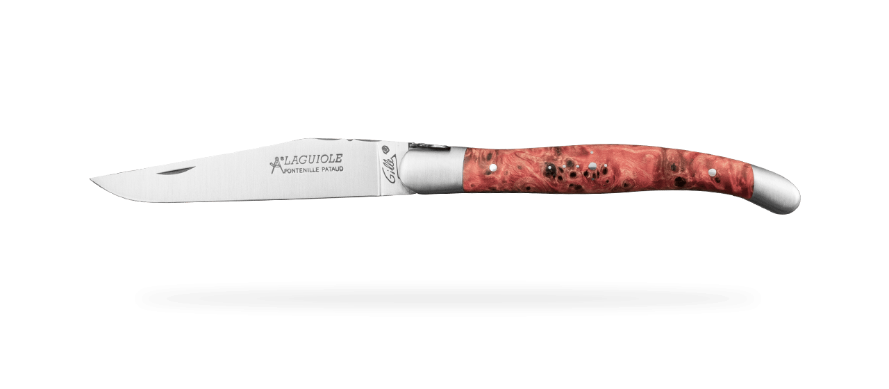 Laguiole Traditional 12 cm Classic Range Red poplar burl