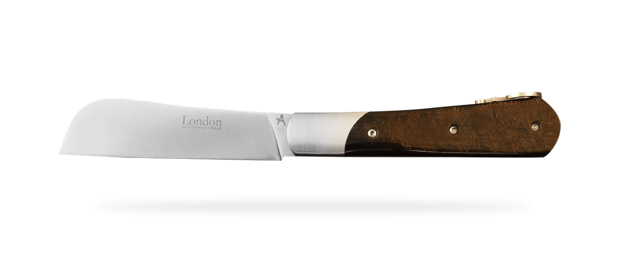 Couteau de poche London 11 cm Buffle brut