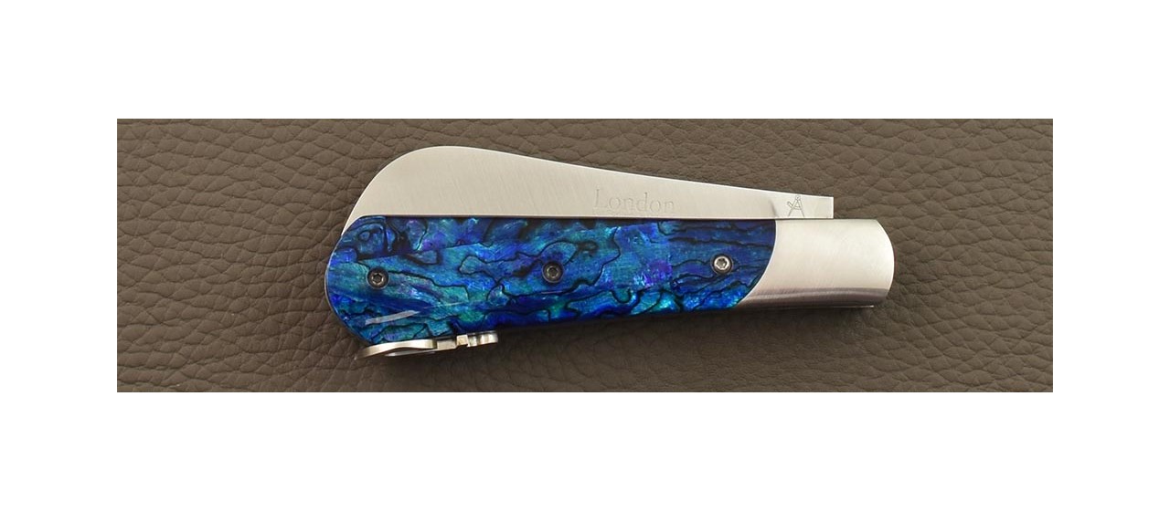 London knife Mother of pearl inlayed