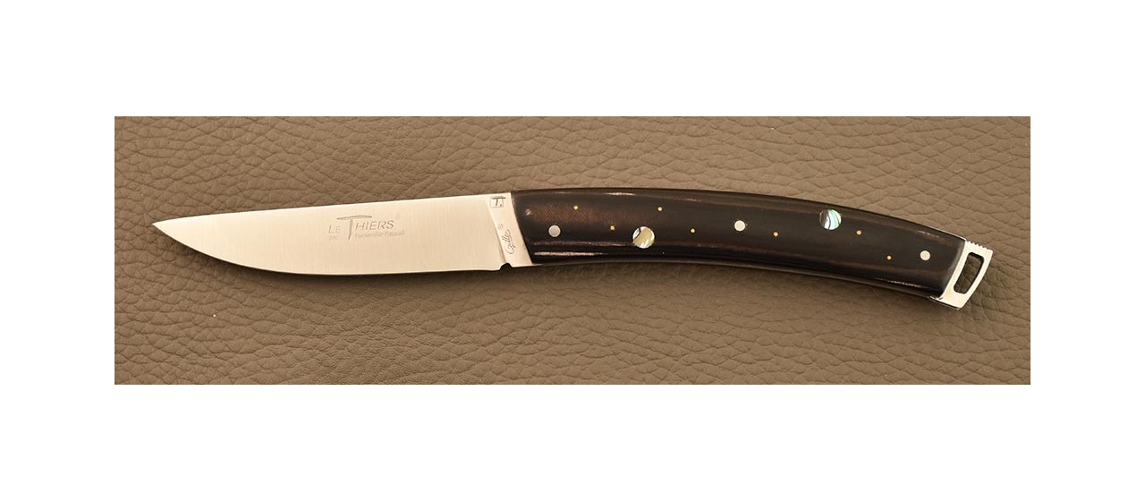 couteau pliant Le Thiers® Nature Micarta de l'espace