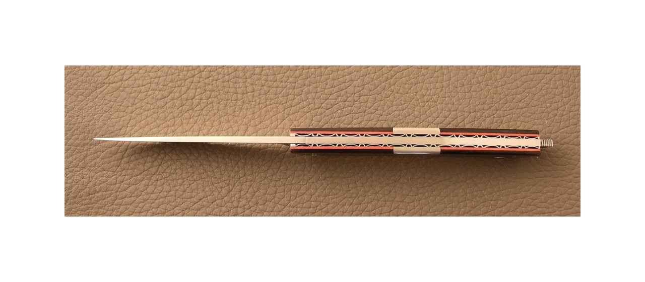 Le Thiers® Nature pen knife Ironwood & engraving