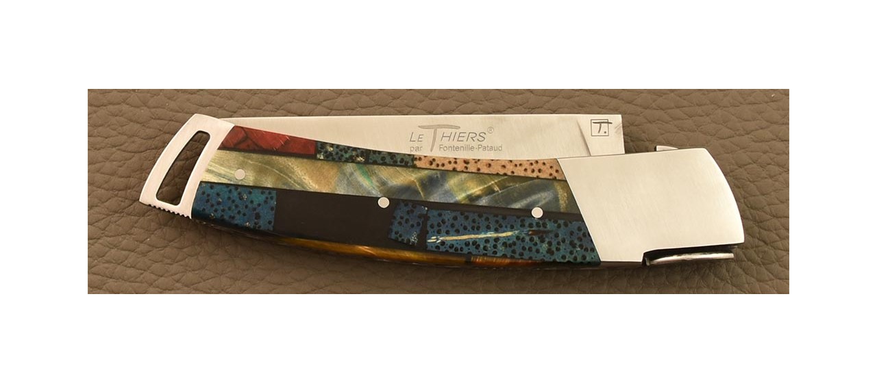 Le Thiers® Gentleman knife Tétris made in France