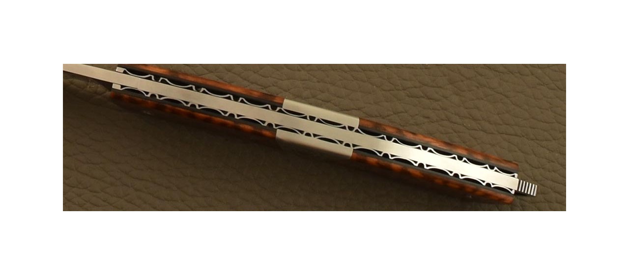 Le Thiers® Nature pen knife amourette & engraving