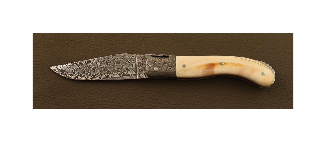 Laguiole Sport knife Damascus Range Warthog