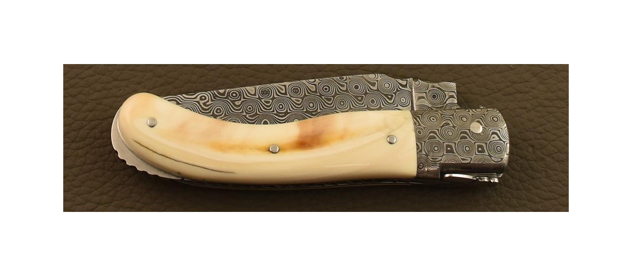 Laguiole Sport knife Damascus Range Warthog