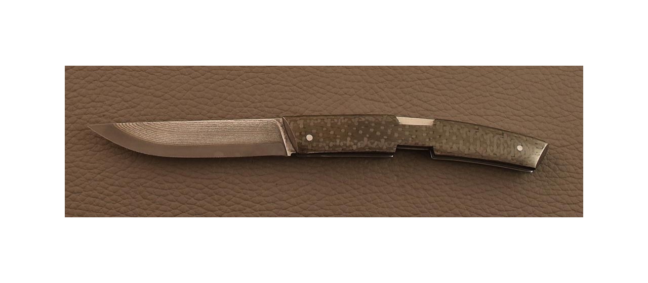 Le Thiers® handmade knife VG10 Full Carbon fiber