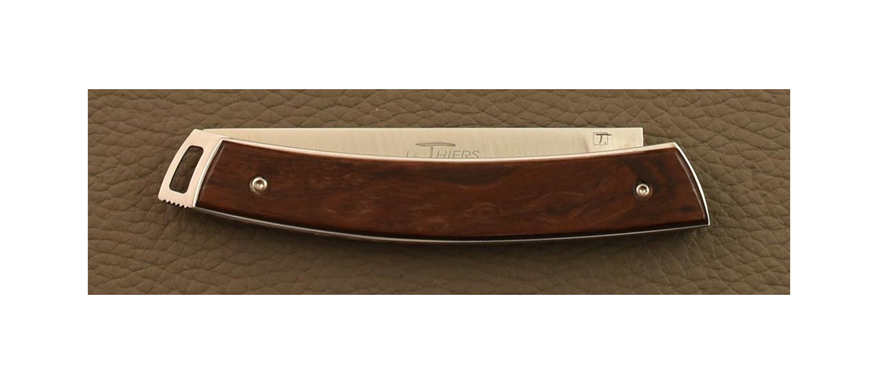 Le Thiers® Nature knife Flint stone Ironwood