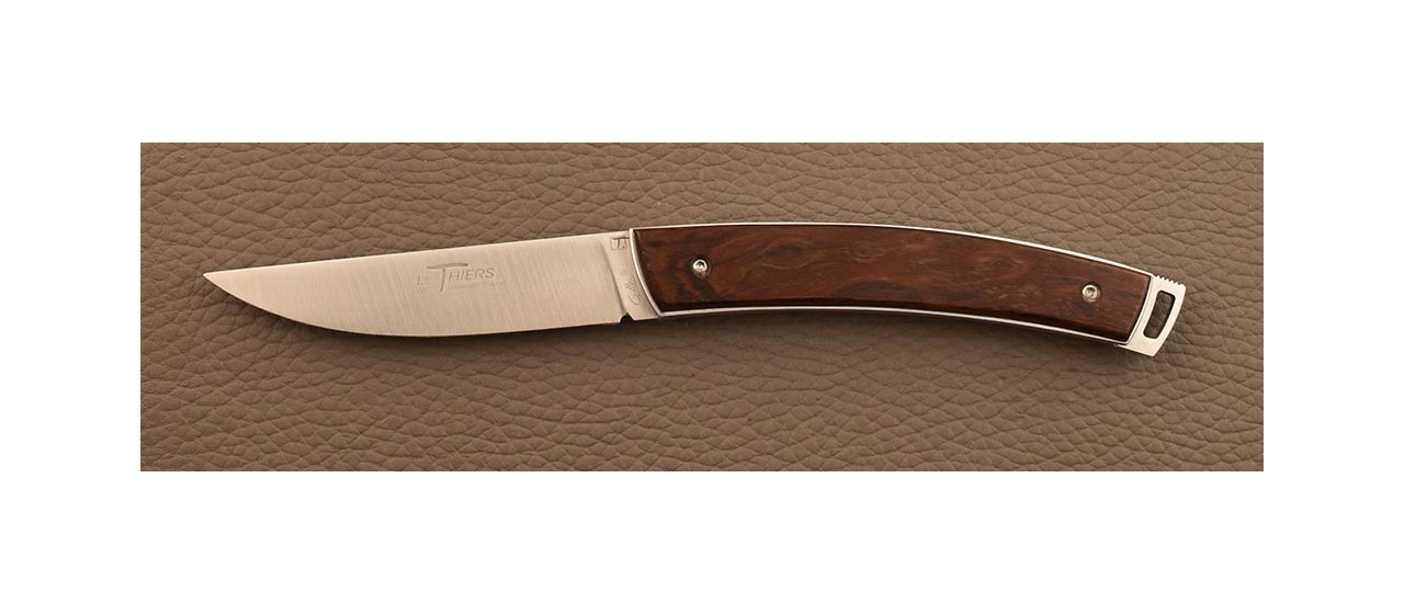 Le Thiers® Nature knife Flint stone Ironwood