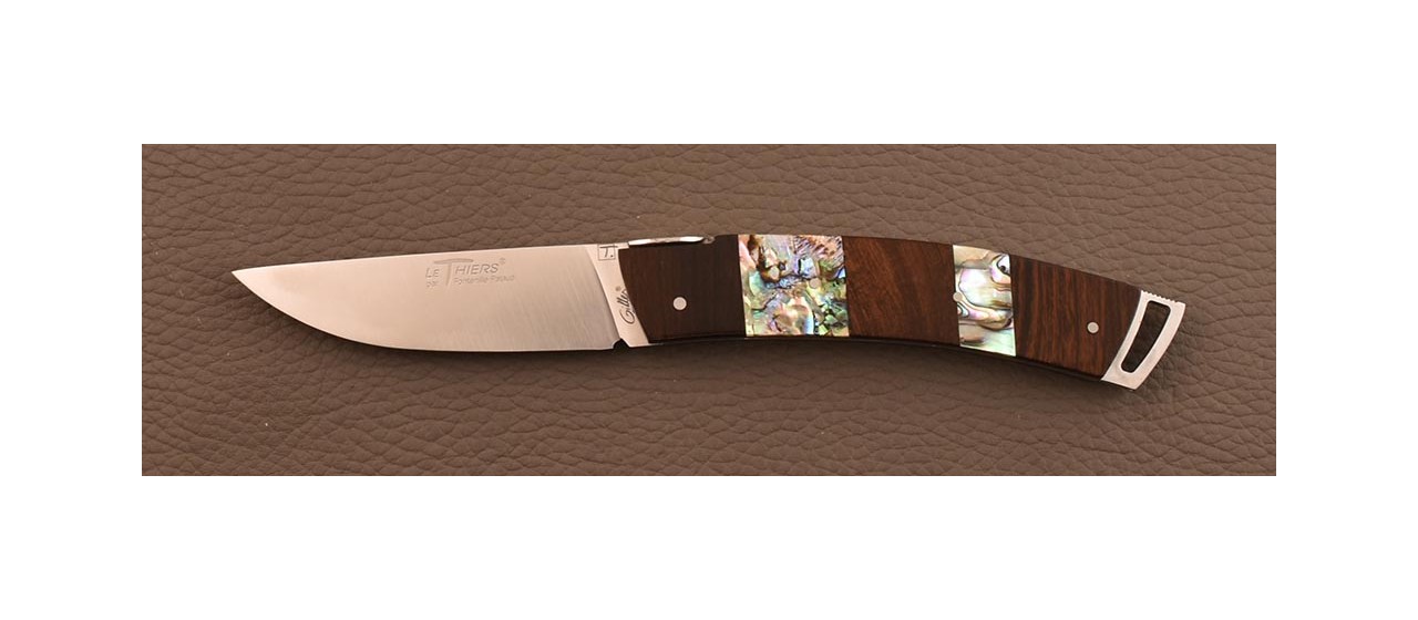 Le Thiers® Gentleman knife Ironwood & Mother of pearl