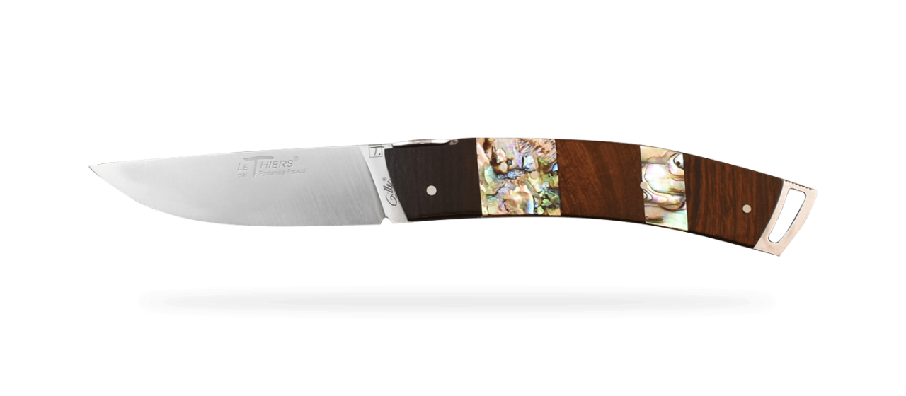 Le Thiers® Gentleman knife Ironwood & Mother of pearl