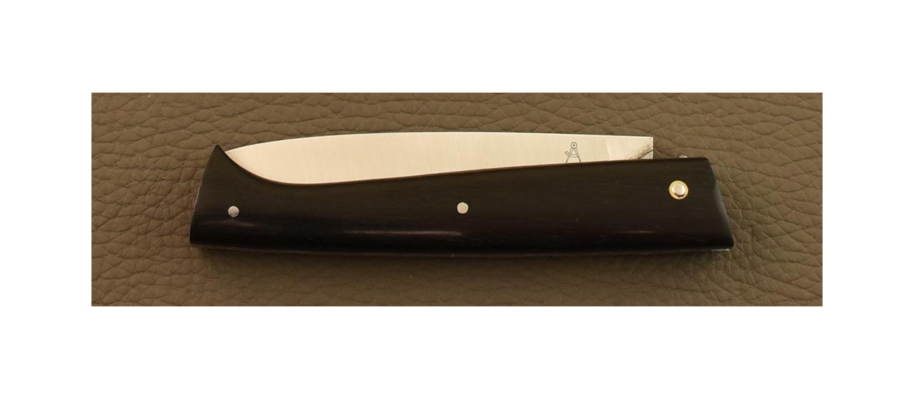 Lombard knife real ebony