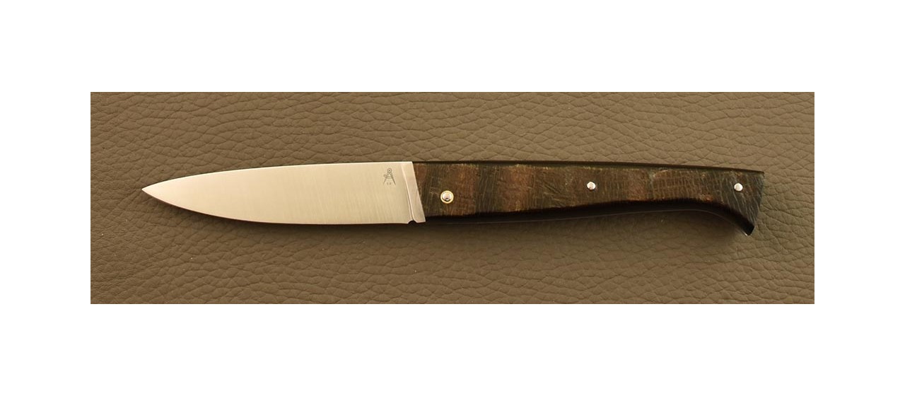 Lombard knife Buffalo bark