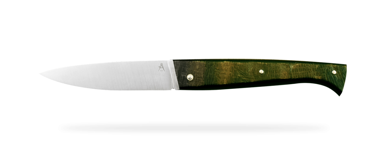 Lombard knife Buffalo bark