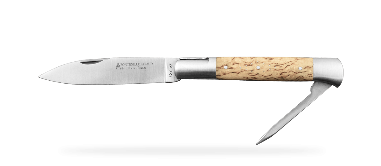 Couteau Laguiole inox massif mat fait main