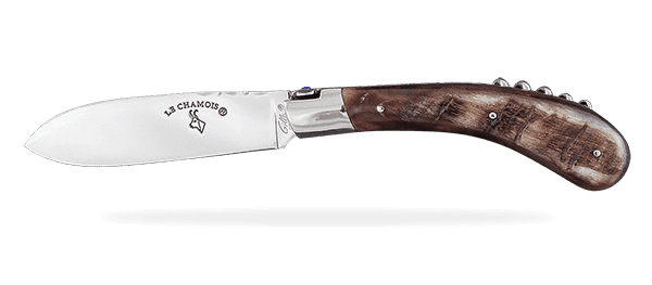 Couteau Corse Una Mano by Zuria avec manche en bois d'Olivier